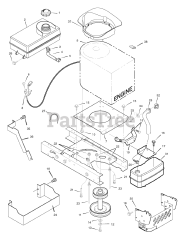 Murray 385047x51A - Murray 38" Lawn Tractor (2007) Engine Mount