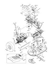 Columbia SP 33 HW (12AE76JU897) - Columbia 33" Walk-Behind Mower (2015)