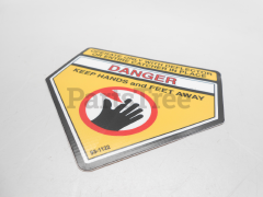 Toro 4570 Danger Decal - image 2
