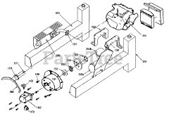 Gravely 950002 (200 D) - Gravely Skidster with Trencher Valve, 20hp Kubota (SN: 000101 & Above)