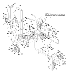Brands LS 338 (24AD597D766) - Troy-Bilt Log Splitter (2005)
