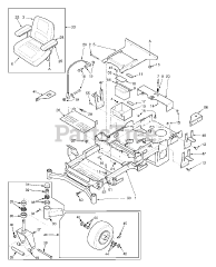 Scag STC52V-24HN - Scag Tiger Cub 52" Zero-Turn Mower, 24hp Honda (SN: B5300001 - B5399999)