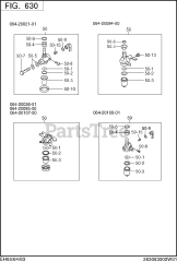 Subaru Robin EH650DC2671 (EH65) - Subaru Robin Engine 630 Fuel &amp; Lubricant