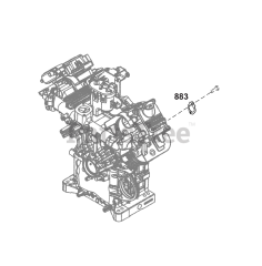 Briggs & Stratton 61G277-0010-J1 - Briggs & Stratton Horizontal Engine Exhaust Group