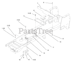 Toro 72110 (270-H) - Toro Lawn & Garden Tractor (SN: 069000001 - 069999999) (1996)