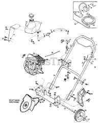 Snapper SE 5203E (7080834) - Snapper 20" Snow Thrower, 5hp