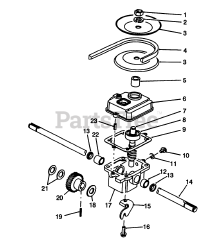Toro 20927 B - Toro 48cm Rear Bagging Walk-Behind Mower (SN: 020000001 - 029999999) (1992)