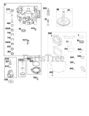 Briggs & Stratton 44C877-0005-G1 - Briggs & Stratton Vertical Engine