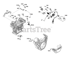Briggs & Stratton 61G277-0016-J1 - Briggs & Stratton Horizontal Engine