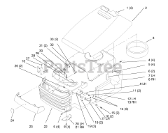 Toro 72045 (265-6) - Toro Lawn & Garden Tractor (SN: 089000001 - 089000399) (1998)