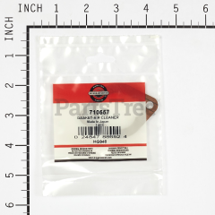 Briggs & Stratton 710557 Air Cleaner Gasket - image 2