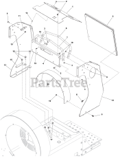 Ferris Z 3002 (5902191) - Ferris Hurricane Series Stand-On Blower