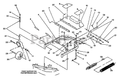Exmark EXS-20KC - Exmark Explorer Zero-Turn Mower, 20hp Kohler (SN: 115000 - 129999) (1996)