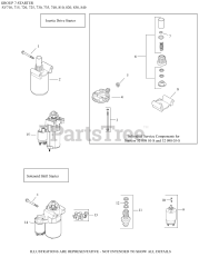 Kohler SV730-3047 - Kohler Courage Twin Engine, Made for Husqvarna, 25hp, 18.6kW 07 Starting