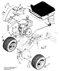 Simplicity 991020 - Simplicity Grabber 30" Rear-Engine Riding Mower, 8hp