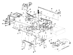 MTD 132-760G000 - MTD Lawn Tractor (1992)