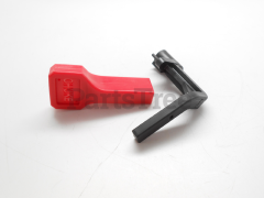 RedMax 532424947 Throttle And Choke Handle, Red - image 1