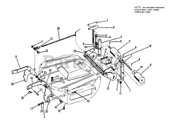 Simplicity 305 (990554) - Simplicity Wonderboy 24" Rear-Engine Riding Mower
