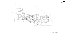 Honda EB3800X AC (EAJC) - Honda Generator, Made in China (SN: EAJC-1000001 - EAJC-9999999) AUTO THROTTLE (EB3800X)