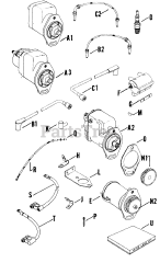 Kohler K662-33503 - Kohler K-Series Engine, Made for Miller Electric, 24hp, 17kW Ignition - Pg. 18.1 0225007115