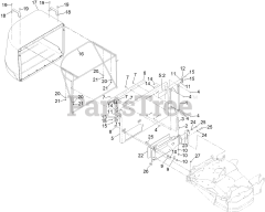 Toro 161-6831 - Toro 3-Bushel Bagger