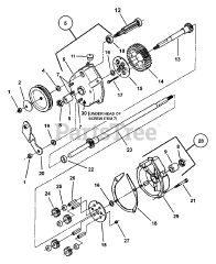 Snapper EFRP 216516TV (7084422) - Snapper 21" Walk-Behind Mower, 6.5hp Transmission (Differential)