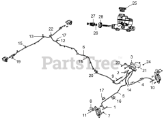 Gravely 996201 (JSV 6000) - Gravely Atlas JSV Utility Vehicle, Crew Cab, Gas (SN: 180101 - 189999)