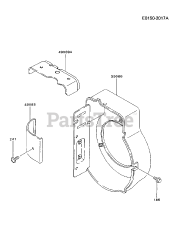 Kawasaki FA130D-AS18 - Kawasaki Engine COOLING-EQUIPMENT