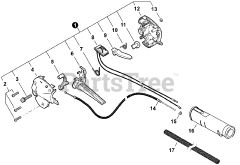 Shindaiwa AH 242 - Shindaiwa Articulating Hedge Trimmer (SN: T48514001001 - T48514999999)
