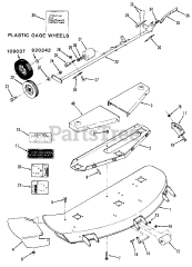 Toro 05-48MS02 - Toro 48" Side-Discharge Mower Deck (1981) Side Discharge Mowers-42 (107 Cm) Vehicle Identification Numbers 05-42ms02,a5-42ms02