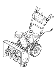 Craftsman 247.985360 (31AS63EE793) - Craftsman Snow Thrower (2012) (Sears)