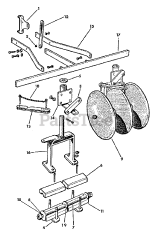 Simplicity 990027 - Simplicity 8 Disc Harrows 12" Diameter
