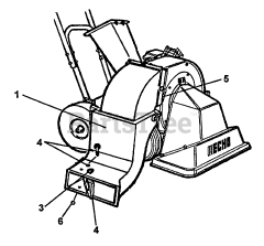 Echo CSV-5 - Echo Chipper Shredder Vacuum 99945400010 Blower Attachment