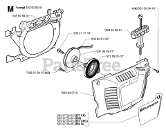 Husqvarna 357 XP - Husqvarna Chainsaw (SN: 20010100001 - 20014000000 ...