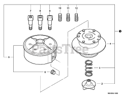 Shindaiwa 78890-40000 (99922201737) - Shindaiwa High Capacity Manual Trimmer Head