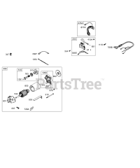 Briggs & Stratton 257412-0100-E1 - Briggs & Stratton Horizontal Engine