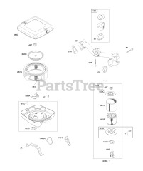 Briggs & Stratton 296447-0004-H1 - Briggs & Stratton Horizontal Engine