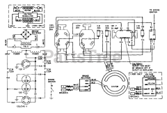 Generac L4001 (8911-3) - Generac 4,000 Watt Portable Generator Electrical Schematic &amp; Wiring Diagram