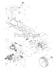 Ryobi 13AK608G013 - Ryobi Lawn Tractor (2001) (Costco)