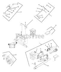 Gravely 785023 - Gravely Power Brush Comp Kit, Rev 2006