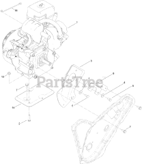 Toro 38567 (CCR 6053 R) - Toro 21" Quick Clear Snow Thrower (SN: 315000001 - 315999999) (2015)