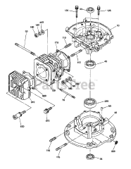 Snapper EC 13 V (41272) - Snapper Engine, Made by Robin Subaru, 4hp Crankcase
