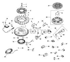 Kohler CV12.5-1201 - Kohler Command PRO Engine, Basic Version, 12.5hp Ignition/Electrical 5-27-8 (TP-2351)