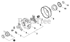 Echo CS-501 P - Echo Chainsaw (SN: C36813001001 - C36813999999)