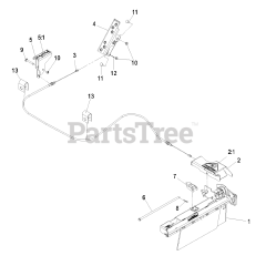 Exmark OCD02 - Exmark Operator Controlled Discharge OCD02 Assembly