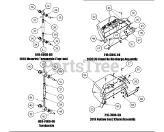 Bad Boy Revolt - Bad Boy Stand-On Mower (2020) DECK SUB-ASSEMBLIES CONTINUED