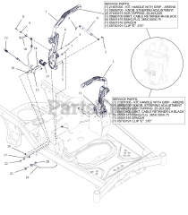 Ariens 918004 - Ariens Ikon 52" Zero-Turn Mower, 23hp Kohler (SN: 030000 & Above)