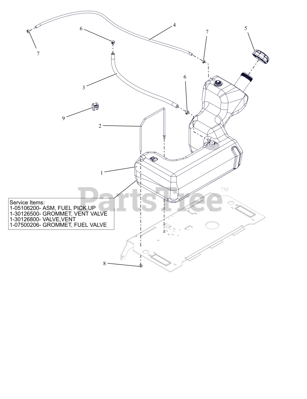 Gravely 918008 (ZTX 42) - Gravely 42