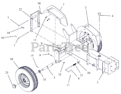 Ariens 917036 - Ariens 34-Ton Log Splitter (SN: 000101 & Above)