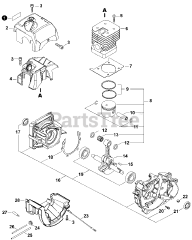 Echo SRM-420 ES AR - Echo Brush Cutter (SN: U14826001001 - U14826999999)